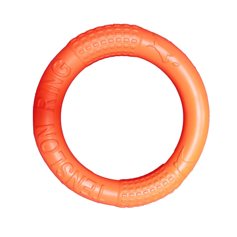 Flying disc dog toy