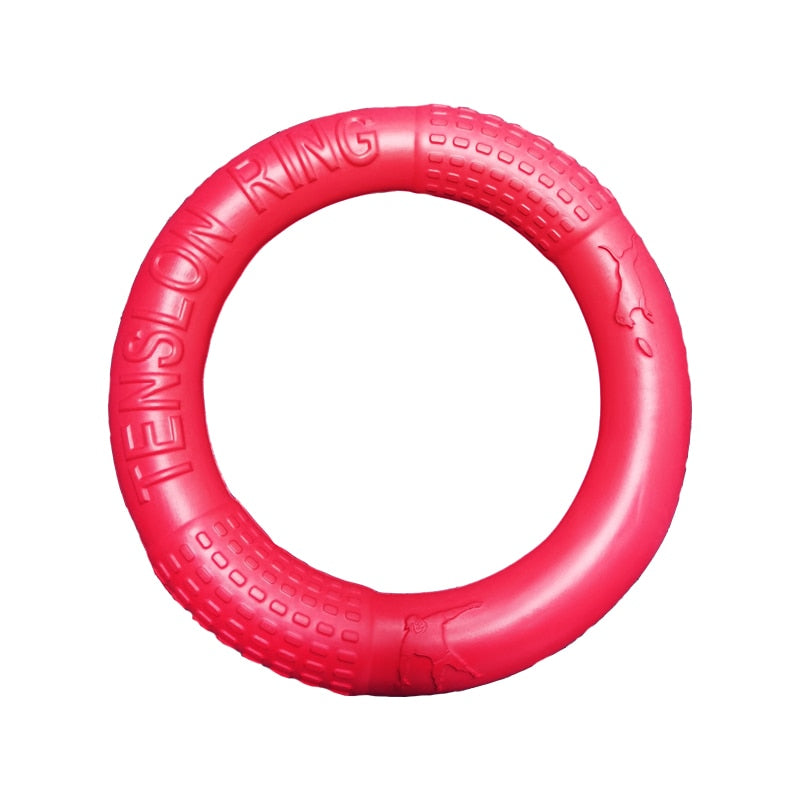 Flying disc dog toy