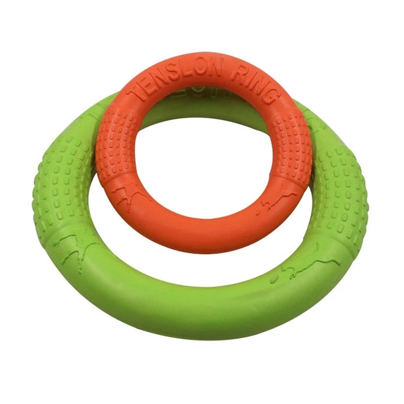 Flying disc dog toy