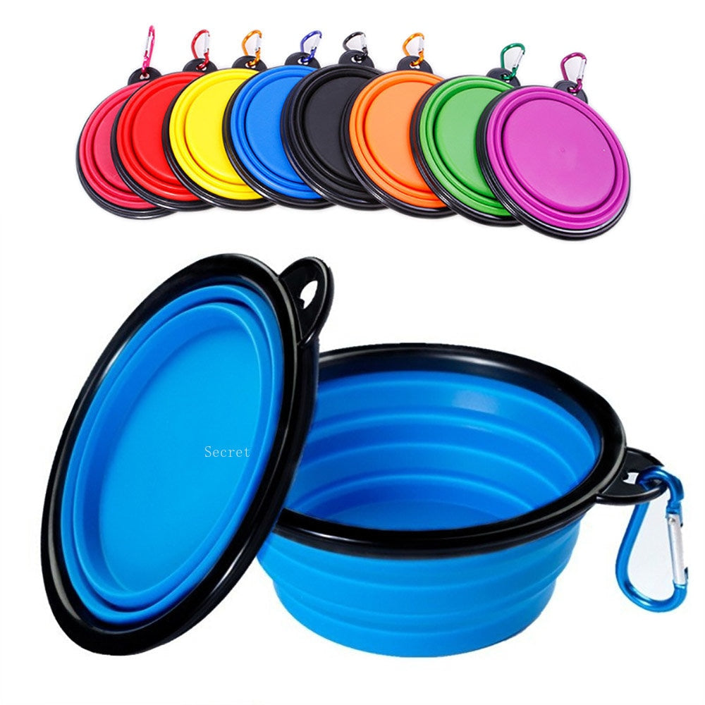 Collapsible water bowl