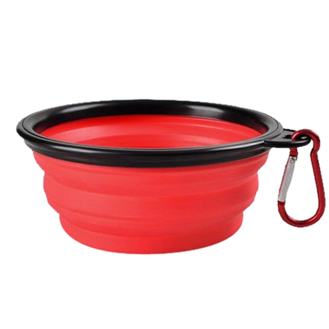 Collapsible water bowl
