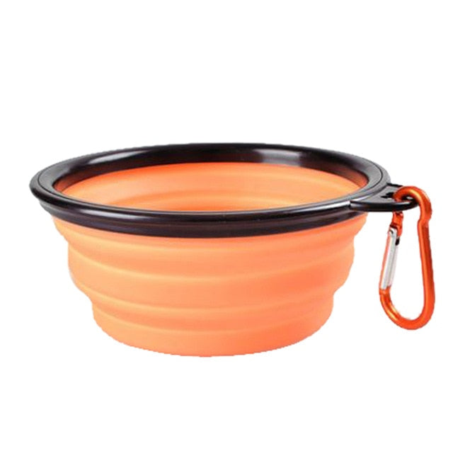 Collapsible water bowl