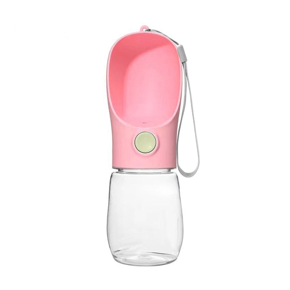 Portable dog water bottle