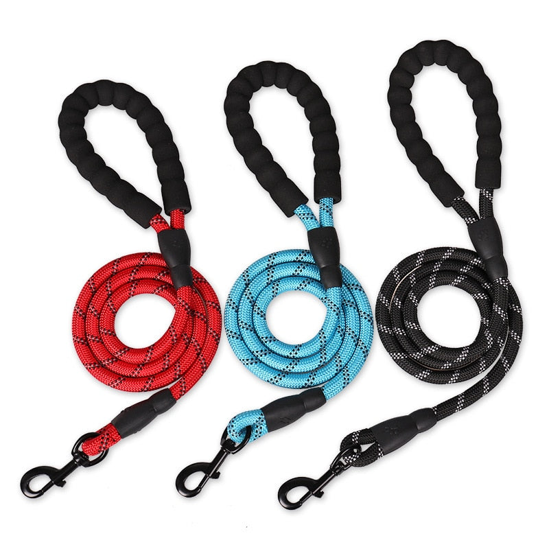 Reflective dog leash