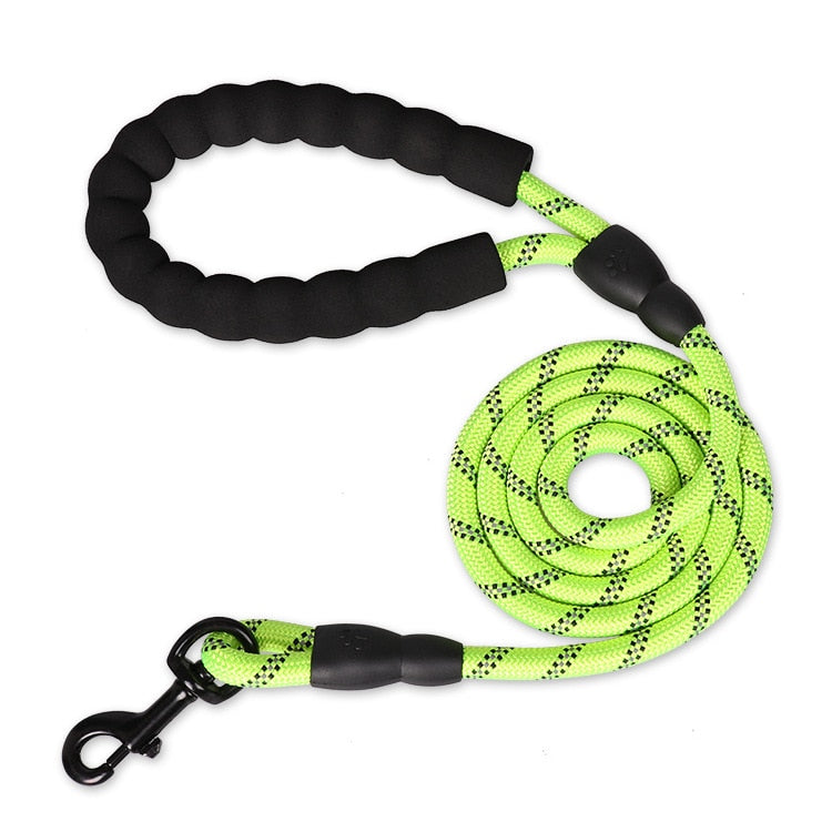 Reflective dog leash