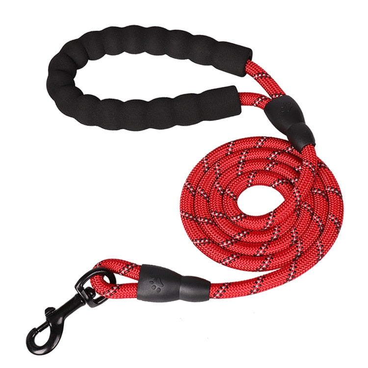 Reflective dog leash