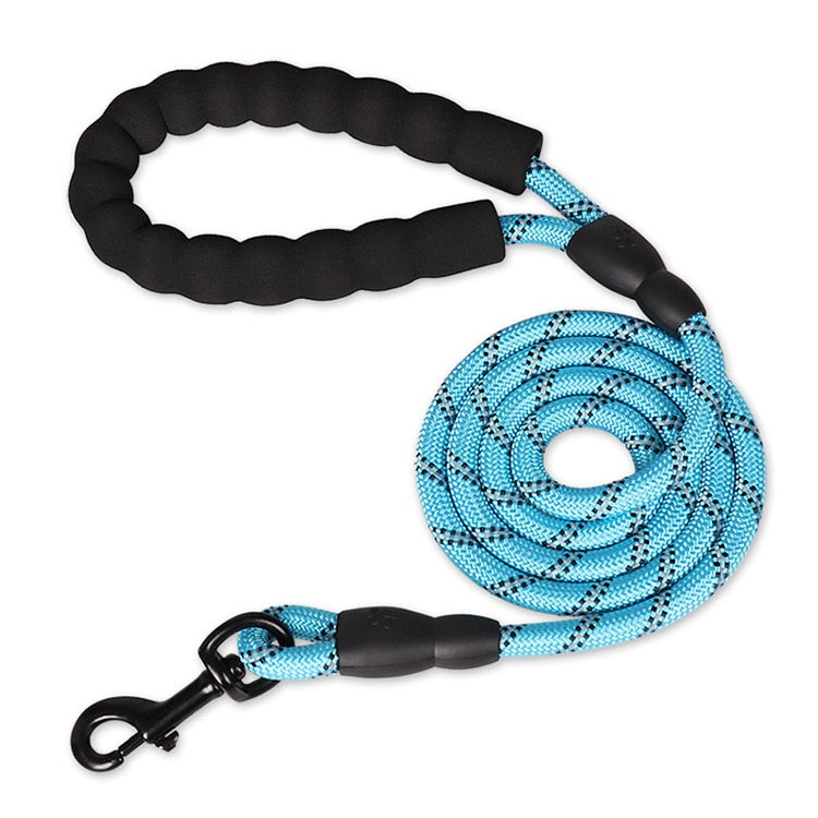 Reflective dog leash