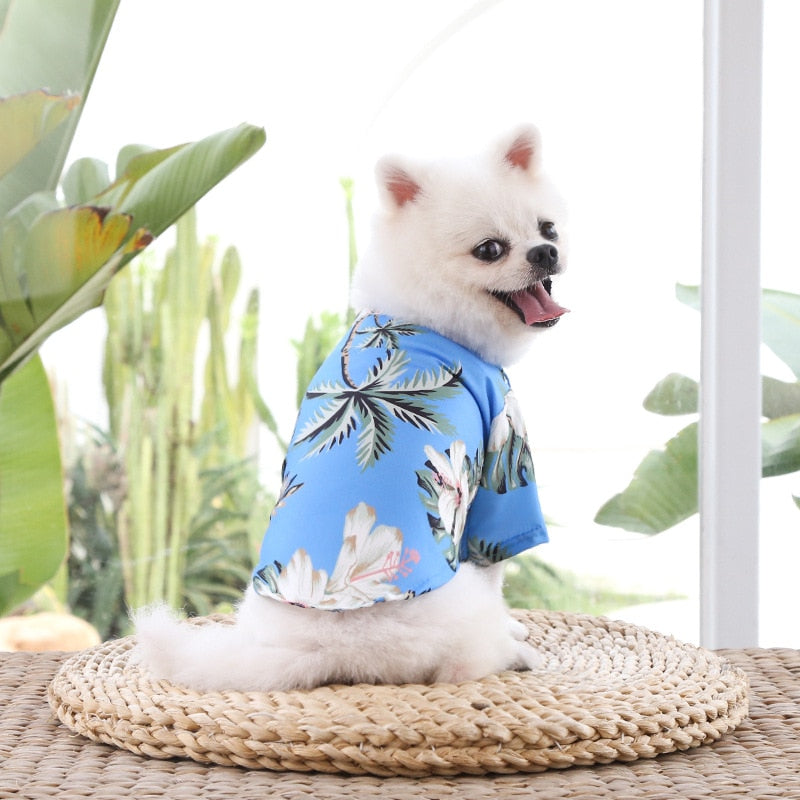 Hawaiian Style Dog Clothes