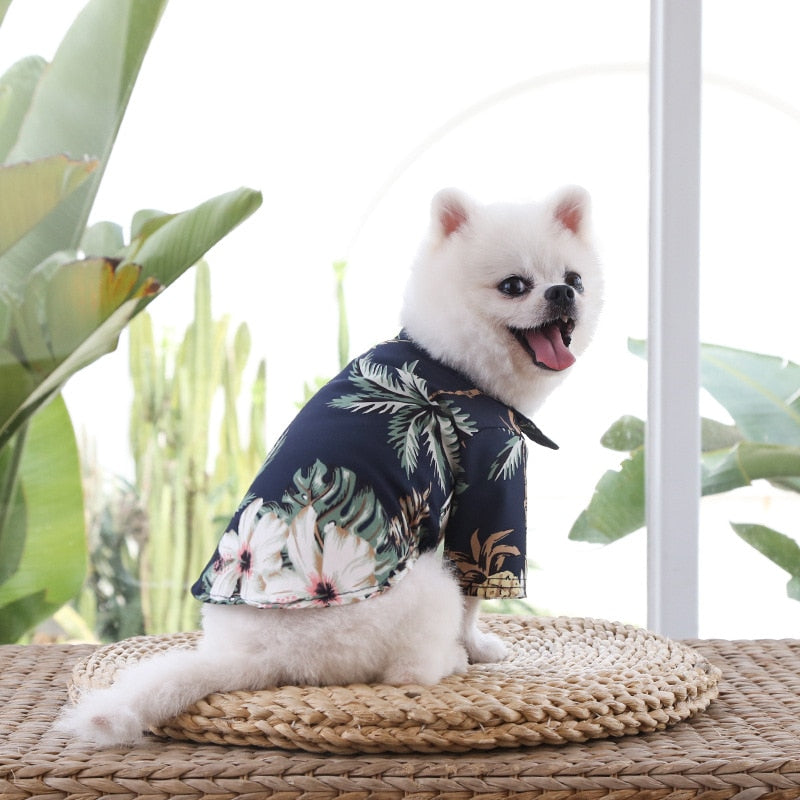 Hawaiian Style Dog Clothes