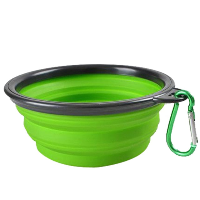 Collapsible water bowl
